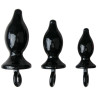 You2Toys Pack de 3 plugs Tet Ass Noirs